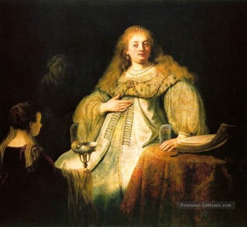 Artemisia Rembrandt Peinture à l'huile